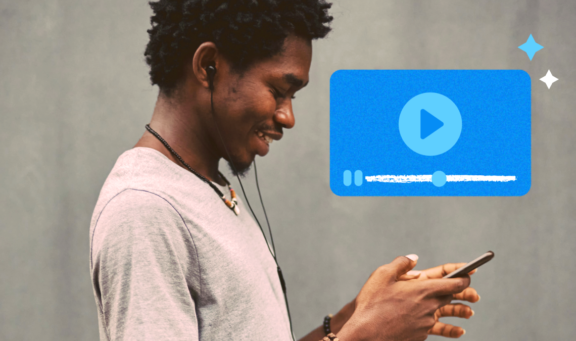 Embedding video in emails