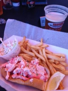 Boston lobster roll