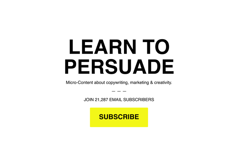 Email example