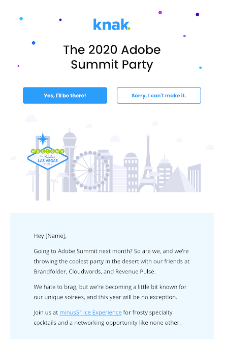 Knak RSVP
