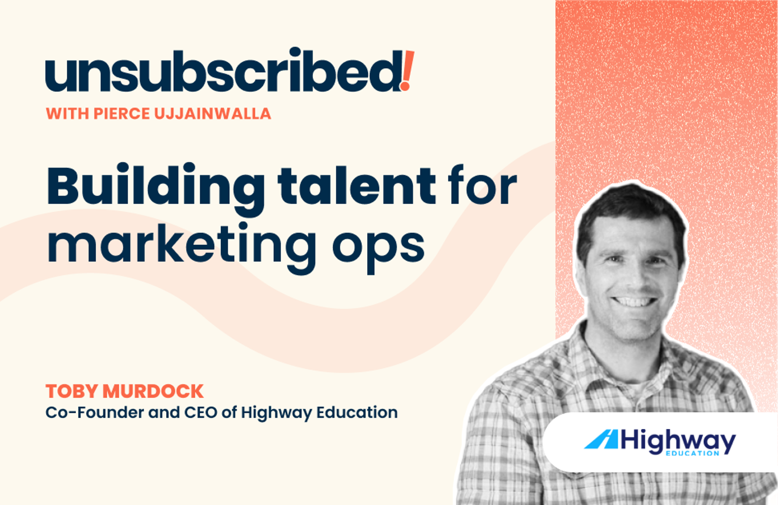 #31 Building talent for marketing ops ft. Toby Murdock