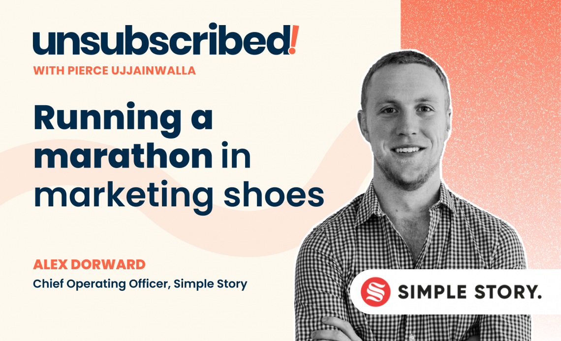 #19 Running a marathon in marketing shoes ft. Alex Dorward