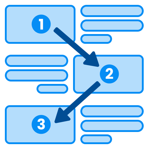 S curve email design