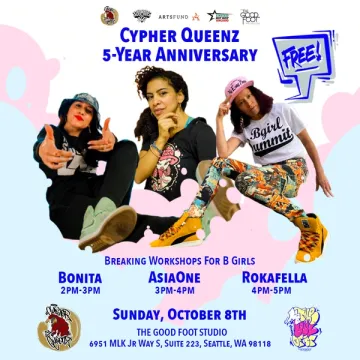 CQ 5 Year Anniversary Special Guest Workshops 