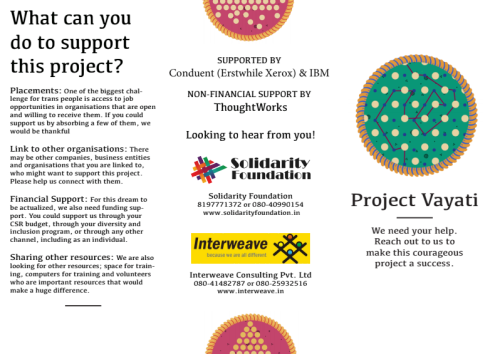 Image of brochure for Project Vayati