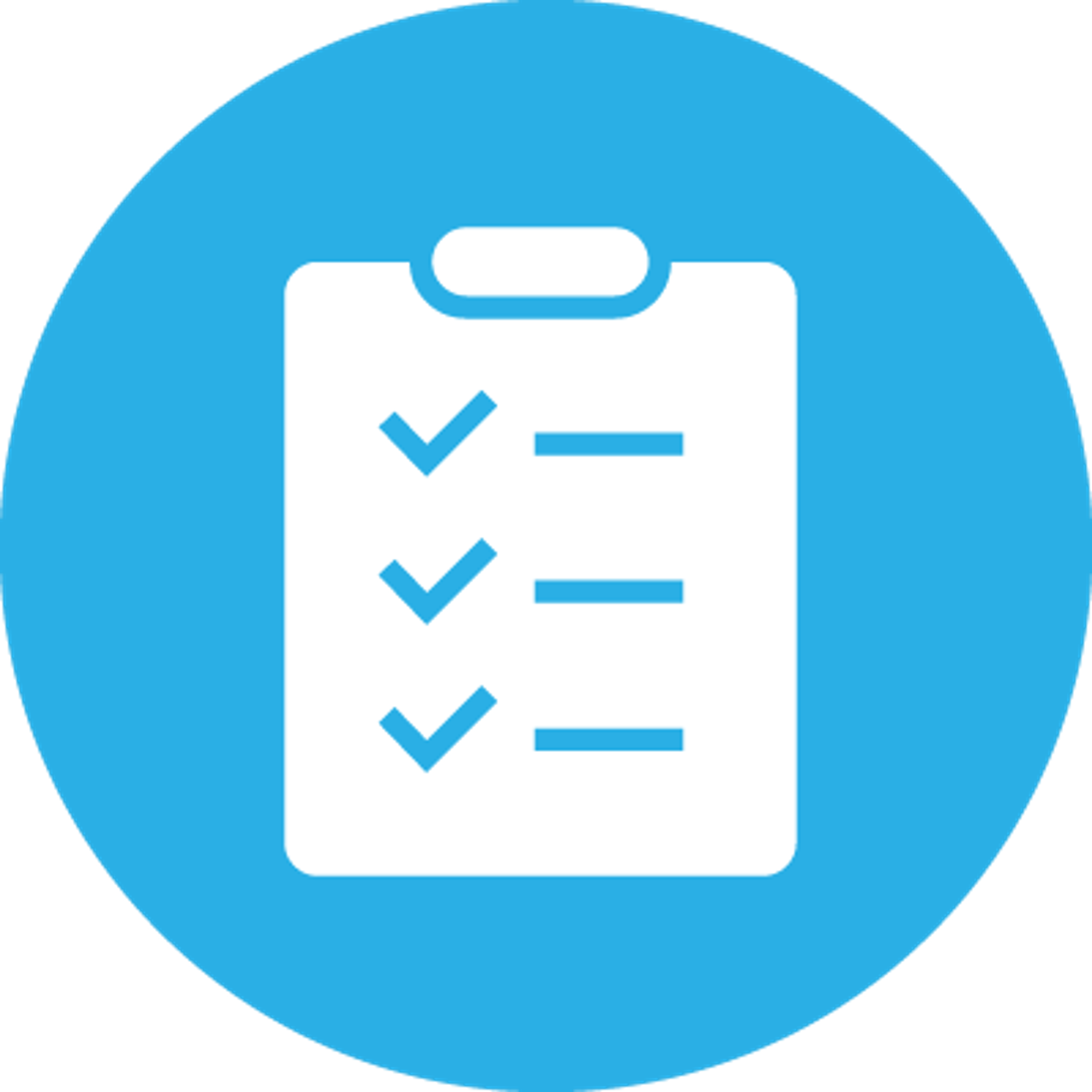 Checklist studies