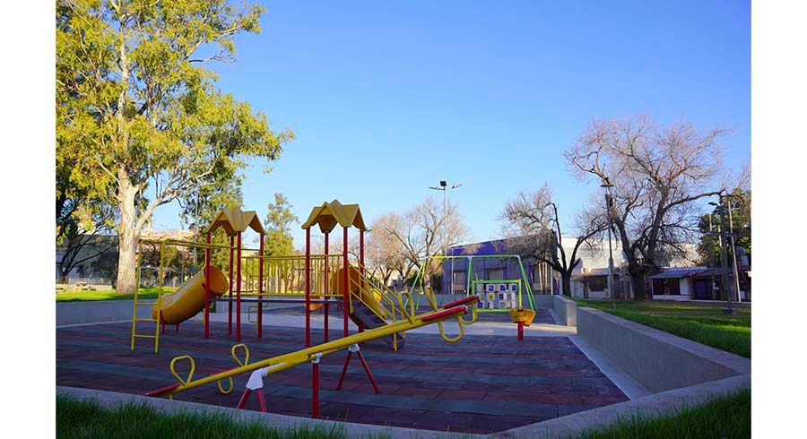 La Plaza 25 de Mayo ya está lista para disfrutar