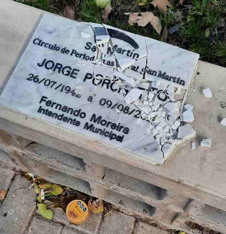 Vandalismo y repudio