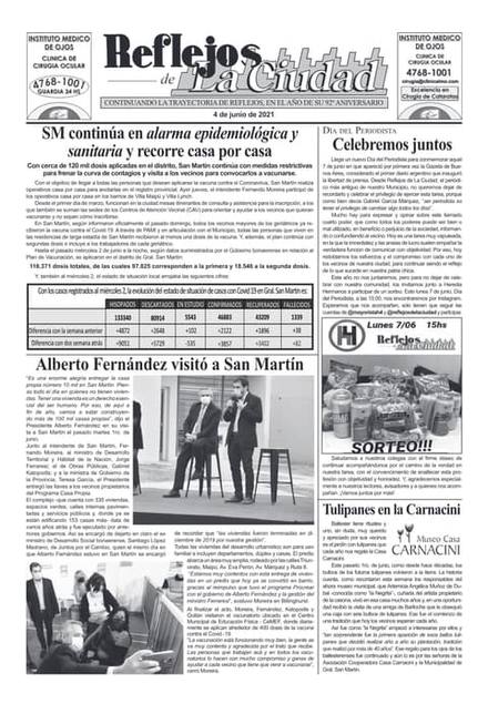 Portada de la edición del 4 de junio 2021