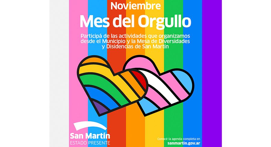 San Martín celebra el Mes del Orgullo