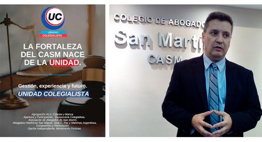 Vilaplana busca la reelección de la mano de Unidad Colegialista