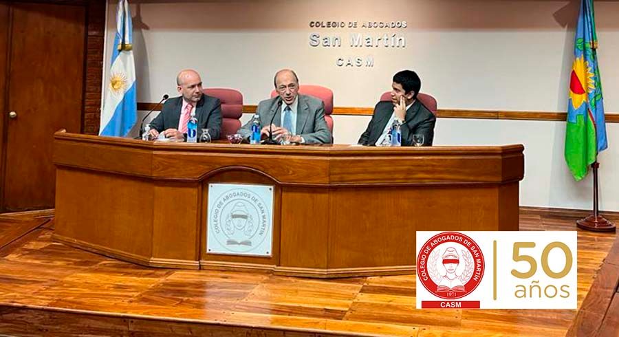 Zaffaroni disertó en el CASM: ''Quiero hacer racional el poder punitivo''