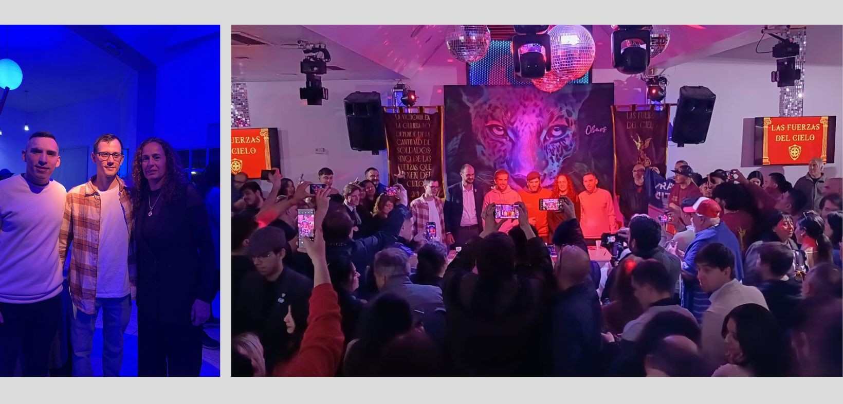 Se lanzó “Las Fuerzas del Cielo” en San Martín