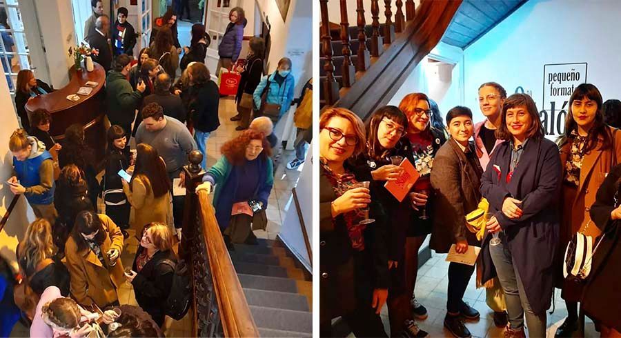 Inauguración del 9no. Salón de Pequeño Formato en la Casa Carnacini