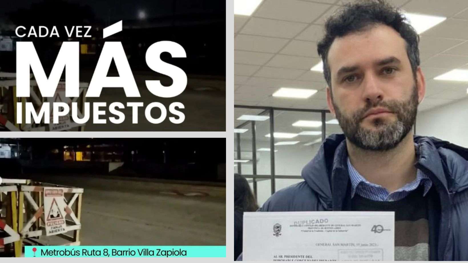 Echevarrieta: "Este nuevo impuestazo es inviable"