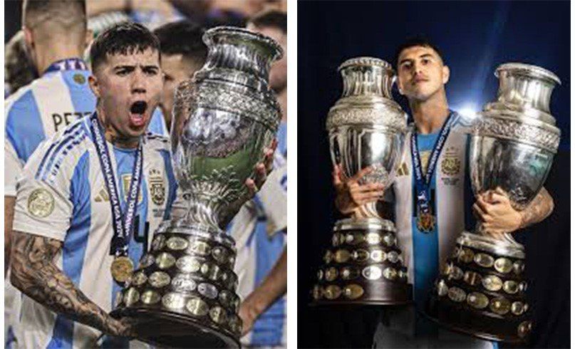 Enzo y Exequiel, de San Martín a conquistar la Copa América