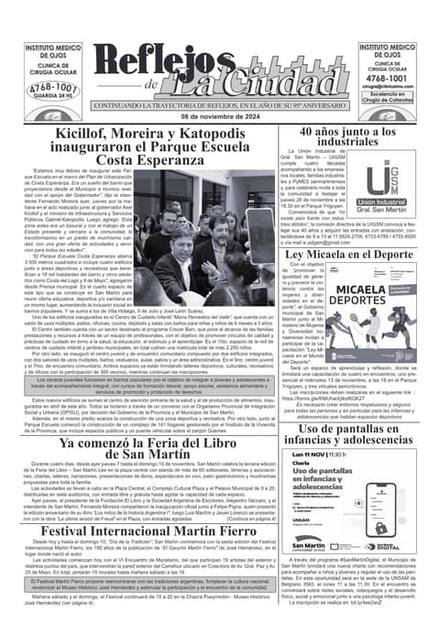 Portada de la edición del 8 de noviembre 2024