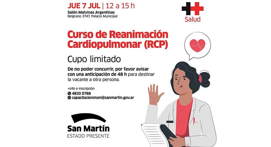 Capacitación en Reanimación Cardiopulmonar