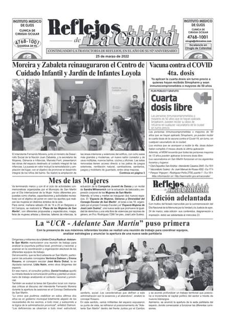 Portada de la edición del 25 de marzo 2022