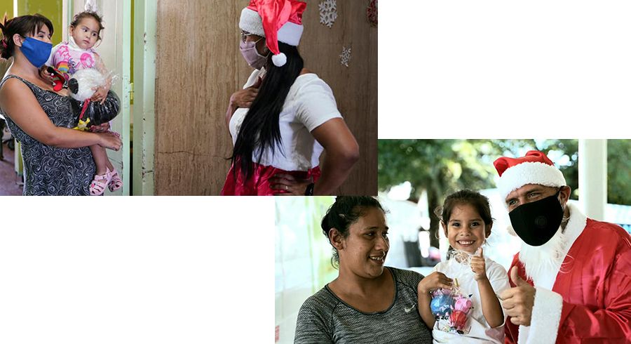 Navidad solidaria en San Martín