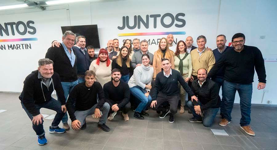 María Eugenia Vidal en San Martín: ''Vengo a apoyar la candidatura de Santiago López Medrano''