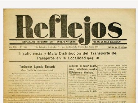 La historia local también se escribe en los diarios