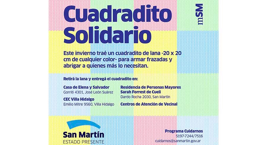 Cuadraditos solidarios