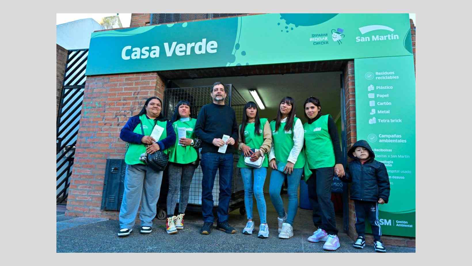 Villa Ballester ya tiene una Casa Verde