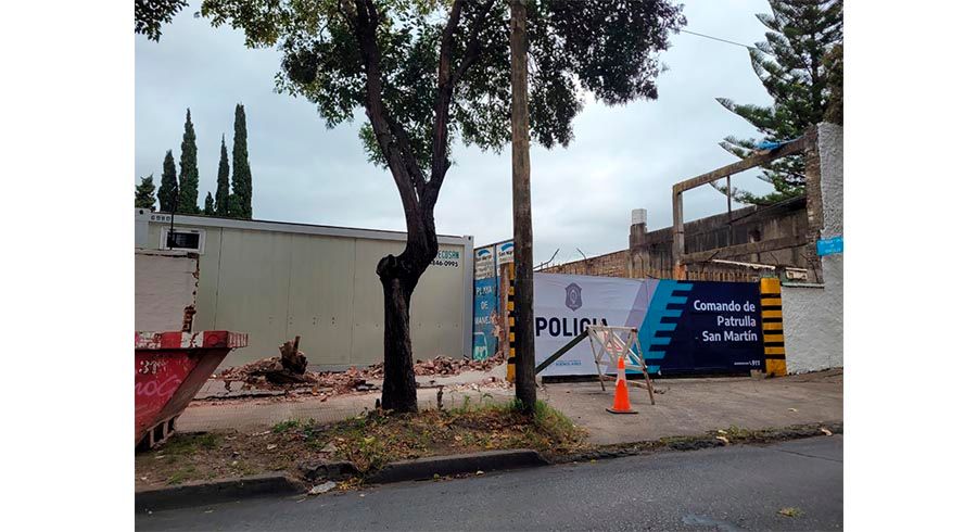 El Comando de Patrullas Municipal se mudó a Ballester