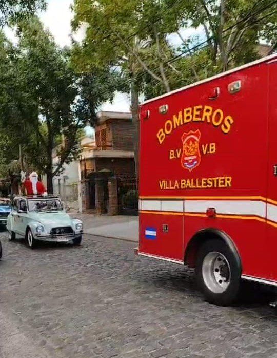 Caravana navideña de la "ACBa"