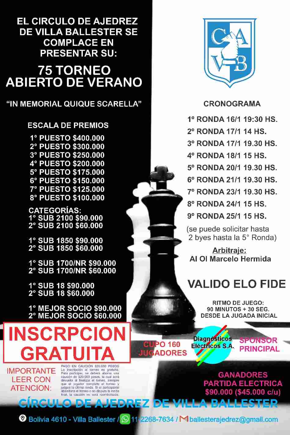 Ajedrez Ballester