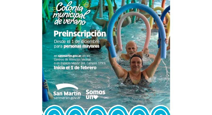 Colonia de Verano para Personas Mayores