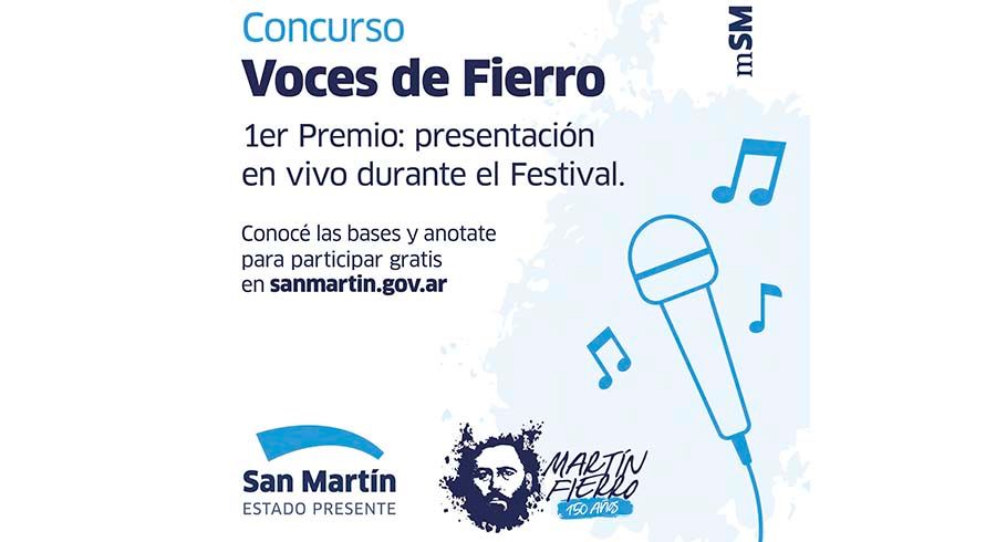 Nuevo concurso del Festival Martín Fierro