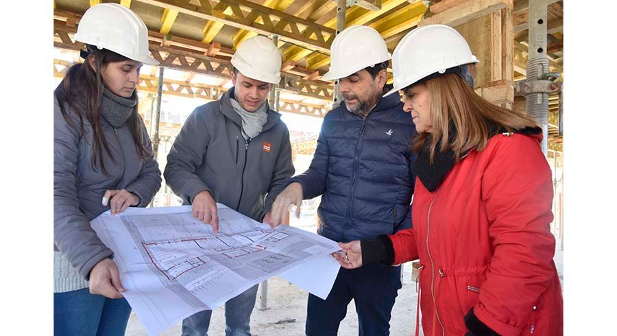 Avanzan las obras del nuevo jardín de infantes N° 947