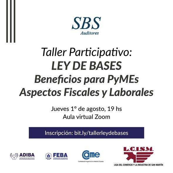 Ley Bases y PyMEs