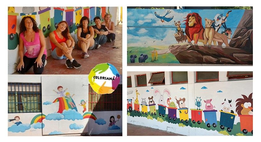 Mujeres que sanan con el color
