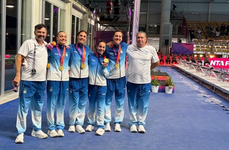 Nadadores de la SAGVB brillaron en los Juegos Suramericanos