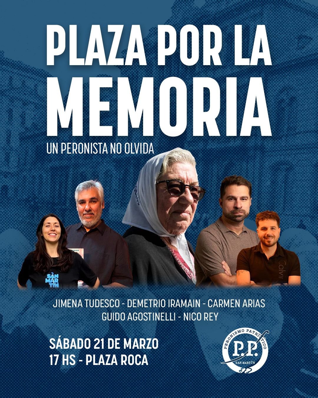 Plaza por la Memoria en Villa Ballester