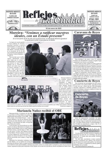Portada de la edición del 3 de enero 2025