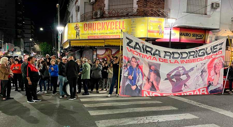 Marcha en Villa Ballester por la seguridad