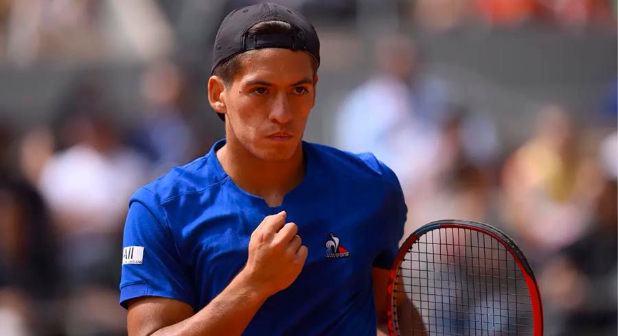Sebastián Báez casi logra la hazaña en Roland Garros