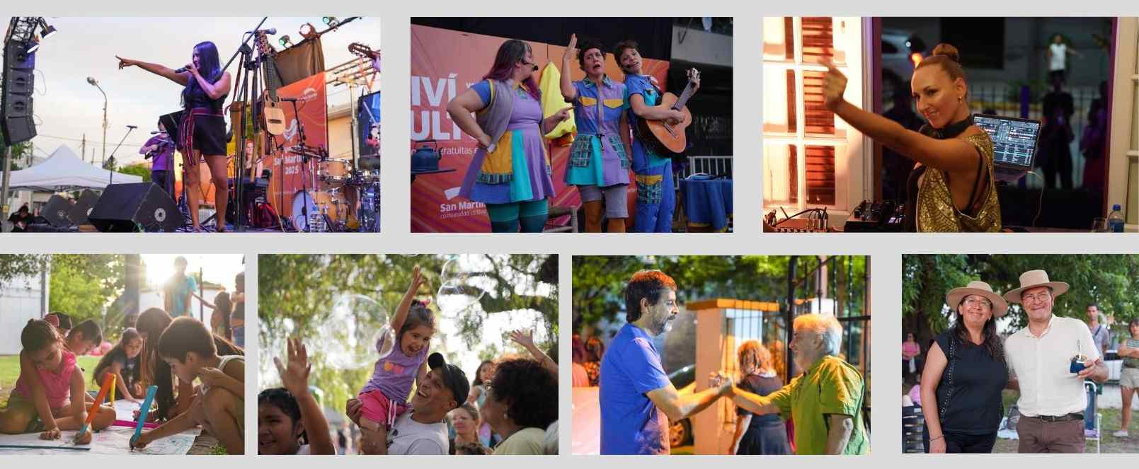 Miles de vecinas y vecinos disfrutaron del ciclo “Viví Cultura” en San Martín