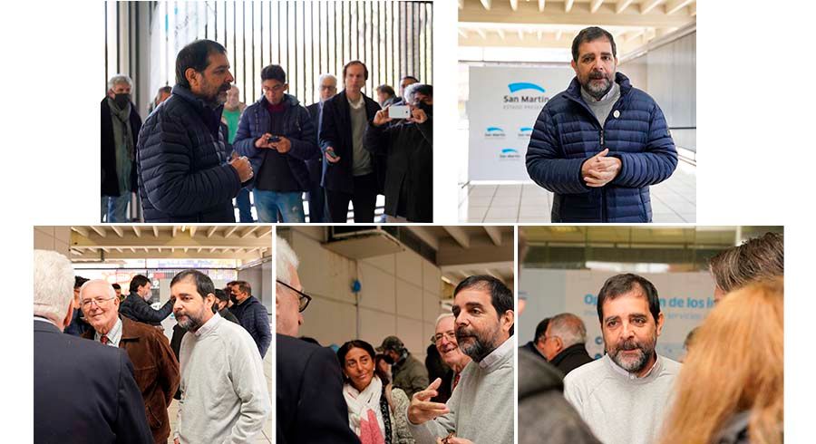 Moreira: ''Acá en San Martín los periodistas trabajan con mucha convicción y libertad''