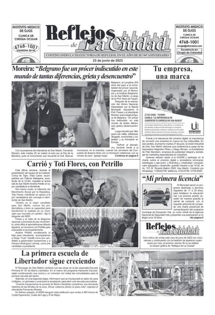 Portada de la edición del 23 de junio 2023