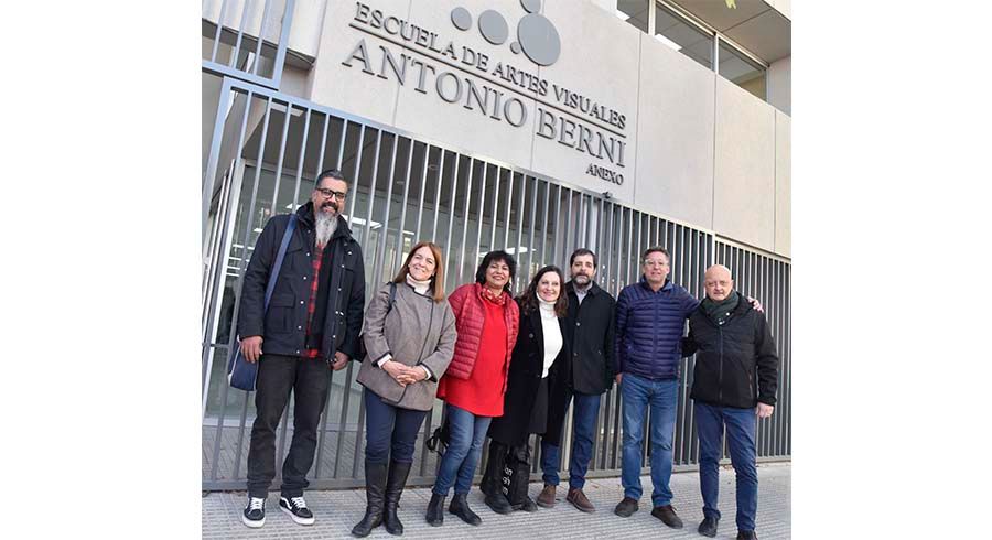 Avanza el nuevo edificio de la Escuela de Artes Visuales Antonio Berni