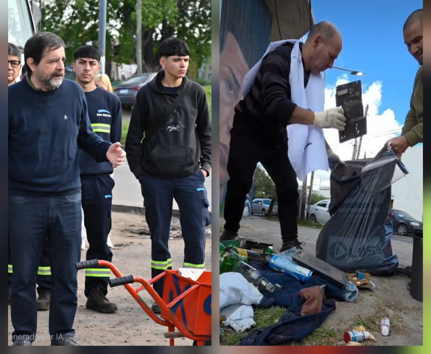 En San Martín se refuerzan las acciones de limpieza y prevención ante las lluvias