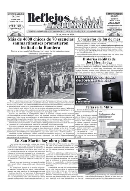 Portada de la edición del 28 de junio 2024