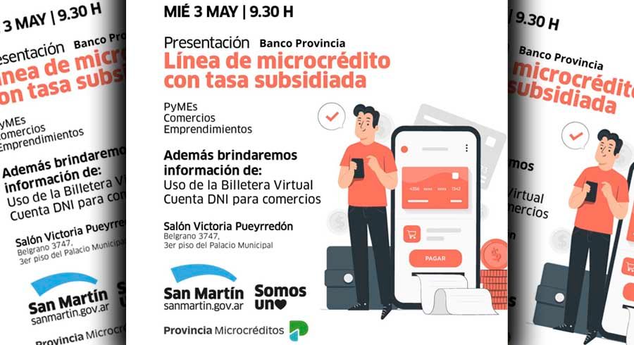 Microcrédito con tasa subsidiada