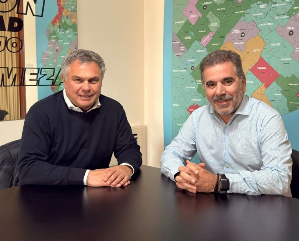 Ritondo y López Medrano se reunieron por el estado de las calles de San Martín 
