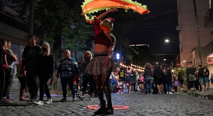 Ballester vivió otro exitoso corredor gastronómico